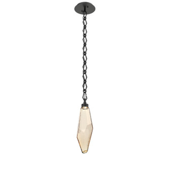 Rock Crystal LED Pendant in Matte Black (404|LNB0050-17-MB-CA-CH1-L3)