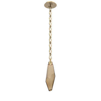 Rock Crystal LED Pendant in Gilded Brass (404|LNB0050-17-GB-CB-CH1-L3)