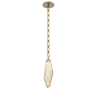 Rock Crystal LED Pendant in Gilded Brass (404|LNB0050-17-GB-CA-CH2-L3)