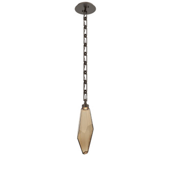 Rock Crystal LED Pendant in Flat Bronze (404|LNB0050-17-FB-CB-CH3-L3)