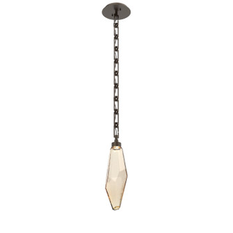 Rock Crystal LED Pendant in Flat Bronze (404|LNB0050-17-FB-CA-CH3-L1)