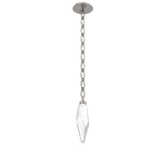 Rock Crystal LED Pendant in Beige Silver (404|LNB0050-15-BS-CC-CH2-L1)