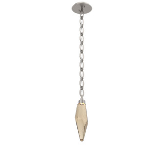 Rock Crystal LED Pendant in Beige Silver (404|LNB0050-15-BS-CB-CH2-L1)