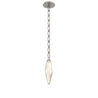 Rock Crystal LED Pendant in Beige Silver (404|LNB0050-15-BS-CA-CH2-L1)