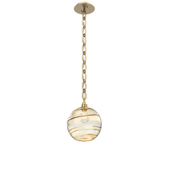 Terra One Light Pendant in Gilded Brass (404|LNB0047-01-GB-OA-CH2-E2)