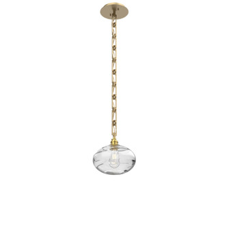 Coppa One Light Pendant in Gilded Brass (404|LNB0036-01-GB-OC-CH3-E2)