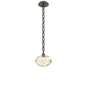 Coppa One Light Pendant in Flat Bronze (404|LNB0036-01-FB-OA-CH2-E2)