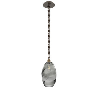 Ellisse One Light Pendant in Flat Bronze (404|LNB0035-01-FB-OS-CH3-E2)