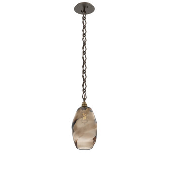 Ellisse One Light Pendant in Flat Bronze (404|LNB0035-01-FB-OB-CH1-E2)