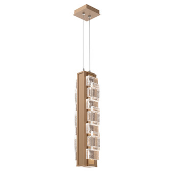 Tessera LED Pendant in Novel Brass (404|LAB0100-24-NB-TE-CA1-L1-000)