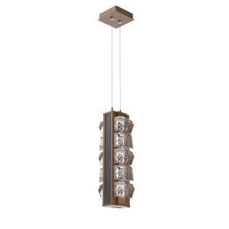 Tessera LED Pendant in Burnished Bronze (404|LAB0100-18-BB-TF-CA1-L1-W02)