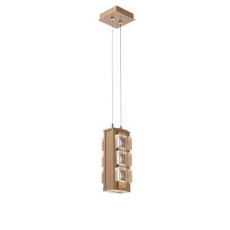 Tessera LED Pendant in Novel Brass (404|LAB0100-12-NB-TP-CA1-L3-000)