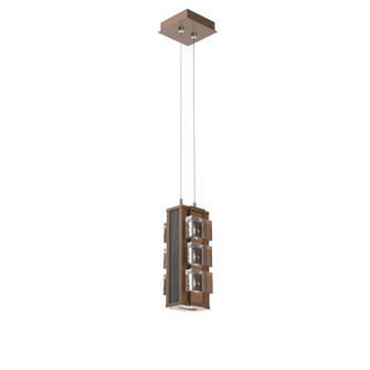 Tessera LED Pendant in Burnished Bronze (404|LAB0100-12-BB-TP-CA1-L3-W02)