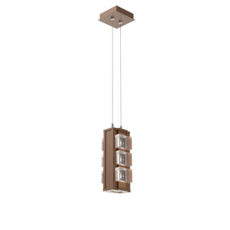 Tessera LED Pendant in Burnished Bronze (404|LAB0100-12-BB-TP-CA1-L3-000)