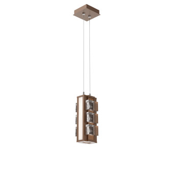 Tessera LED Pendant in Burnished Bronze (404|LAB0100-12-BB-TP-CA1-L1-W01)