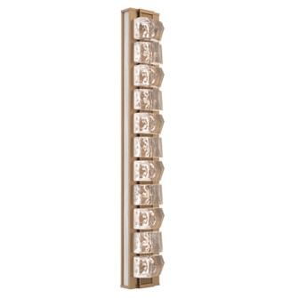 Tessera LED Wall Sconce in Novel Brass (404|IDB0100-36-NB-TF-L4-W01)
