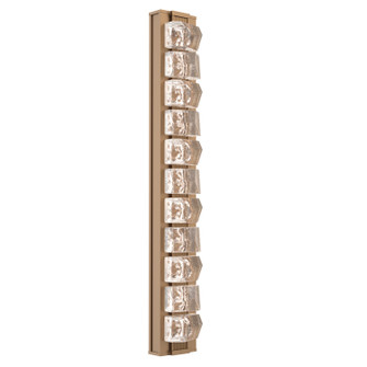 Tessera LED Wall Sconce in Novel Brass (404|IDB0100-36-NB-TF-L2-000)