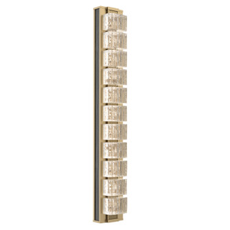 Tessera LED Wall Sconce in Gilded Brass (404|IDB0100-36-GB-TW-L2-W02)