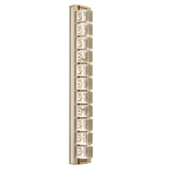 Tessera LED Wall Sconce in Gilded Brass (404|IDB0100-36-GB-TO-L4-W01)