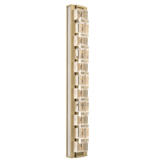 Tessera LED Wall Sconce in Gilded Brass (404|IDB0100-36-GB-TE-L4-W01)