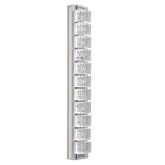 Tessera LED Wall Sconce in Classic Silver (404|IDB0100-36-CS-TW-L2-W01)