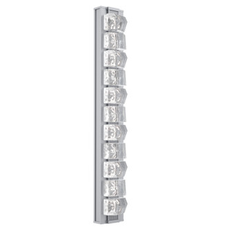 Tessera LED Wall Sconce in Classic Silver (404|IDB0100-36-CS-TF-L4-000)