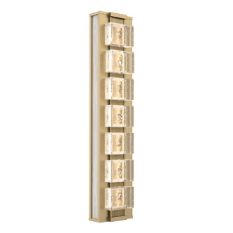 Tessera LED Wall Sconce in Gilded Brass (404|IDB0100-24-GB-TP-L2-W01)