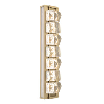 Tessera LED Wall Sconce in Gilded Brass (404|IDB0100-24-GB-TF-L2-W01)