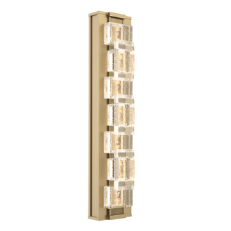 Tessera LED Wall Sconce in Gilded Brass (404|IDB0100-24-GB-TE-L2-000)