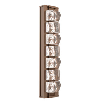 Tessera LED Wall Sconce in Burnished Bronze (404|IDB0100-24-BB-TF-L2-000)