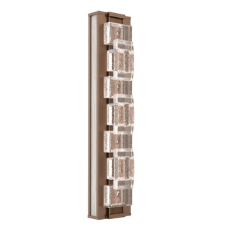 Tessera LED Wall Sconce in Burnished Bronze (404|IDB0100-24-BB-TE-L2-W01)