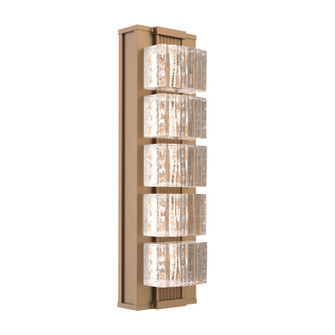 Tessera LED Wall Sconce in Novel Brass (404|IDB0100-18-NB-TW-L4-000)