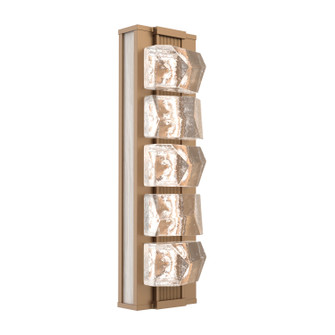 Tessera LED Wall Sconce in Novel Brass (404|IDB0100-18-NB-TF-L2-W01)
