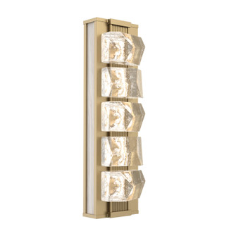 Tessera LED Wall Sconce in Gilded Brass (404|IDB0100-18-GB-TF-L4-W01)