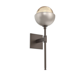 Cabochon LED Wall Sconce in Flat Bronze (404|IDB0093-03-FB-A-L1-BS) Cabochon LED Wall Sconce in Flat Bronze (404|IDB0093-03-FB-A-L1-BS)