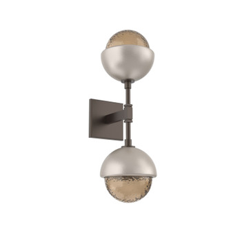 Cabochon LED Wall Sconce in Flat Bronze (404|IDB0093-02-FB-B-L1-BS) Cabochon LED Wall Sconce in Flat Bronze (404|IDB0093-02-FB-B-L1-BS)