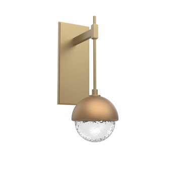 Cabochon Wall Sconce in Gilded Brass (404|IDB0093-01-GB-C-L3-NB) Cabochon Wall Sconce in Gilded Brass (404|IDB0093-01-GB-C-L3-NB)