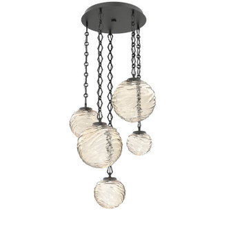 Gaia LED Pendant in Matte Black (404|CNB0092-05-MB-A-CH1-L3)