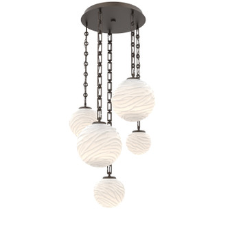 Gaia LED Pendant in Flat Bronze (404|CNB0092-05-FB-WL-CH3-L3)