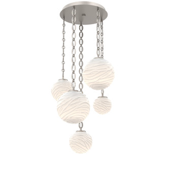Gaia LED Pendant in Beige Silver (404|CNB0092-05-BS-WL-CH2-L3)