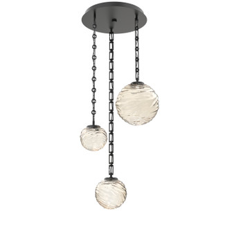 Gaia LED Pendant in Matte Black (404|CNB0092-03-MB-A-CH3-L3)