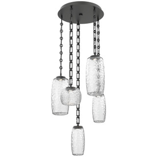 Vessel LED Pendant in Matte Black (404|CNB0091-05-MB-C-CH3-L3)