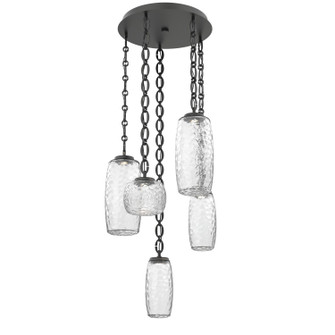 Vessel LED Pendant in Matte Black (404|CNB0091-05-MB-C-CH2-L1)