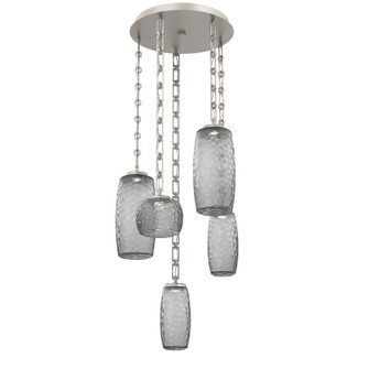 Vessel LED Pendant in Beige Silver (404|CNB0091-05-BS-S-CH3-L3)