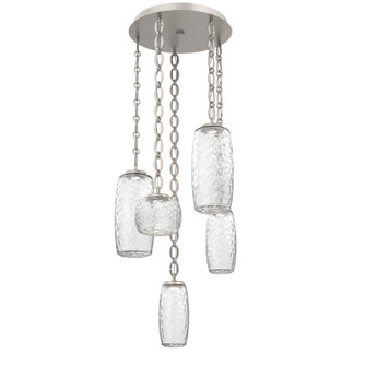 Vessel LED Pendant in Beige Silver (404|CNB0091-05-BS-C-CH2-L1)