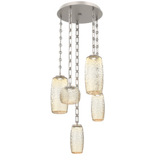 Vessel LED Pendant in Beige Silver (404|CNB0091-05-BS-A-CH3-L3)