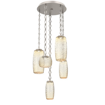 Vessel LED Pendant in Beige Silver (404|CNB0091-05-BS-A-CH1-L3)