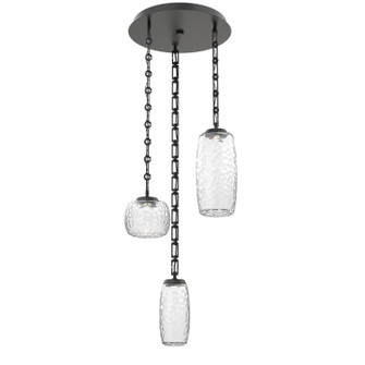 Vessel LED Pendant in Matte Black (404|CNB0091-03-MB-C-CH3-L3)