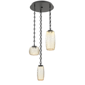Vessel LED Pendant in Matte Black (404|CNB0091-03-MB-A-CH1-L3)