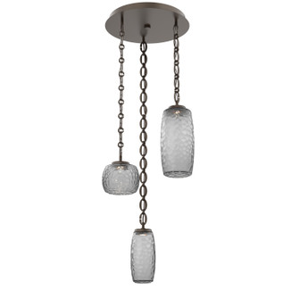 Vessel LED Pendant in Flat Bronze (404|CNB0091-03-FB-S-CH2-L1)